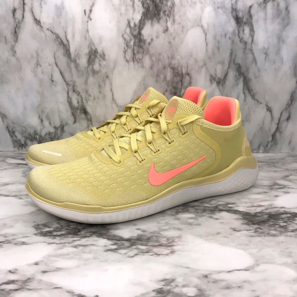 NEW Nike Free Run 2018 Summer Lemon Wash - Picture 3 of 7